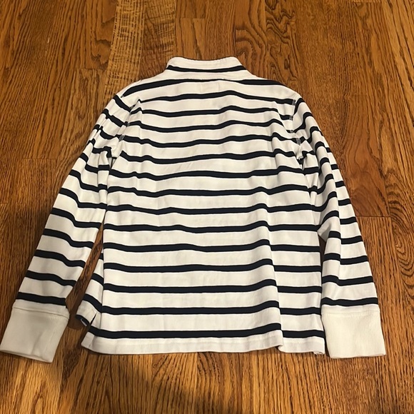 Crewcuts Boy’s Striped Half Zip Size 6-7 - Picture 4 of 5